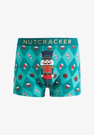 Next, CHRISTMAS BOXERS - Kurze Boxershorts - green nutcracker