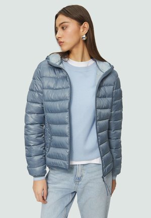 STEPP MIT KAPUZE - Winterjas - blassblau