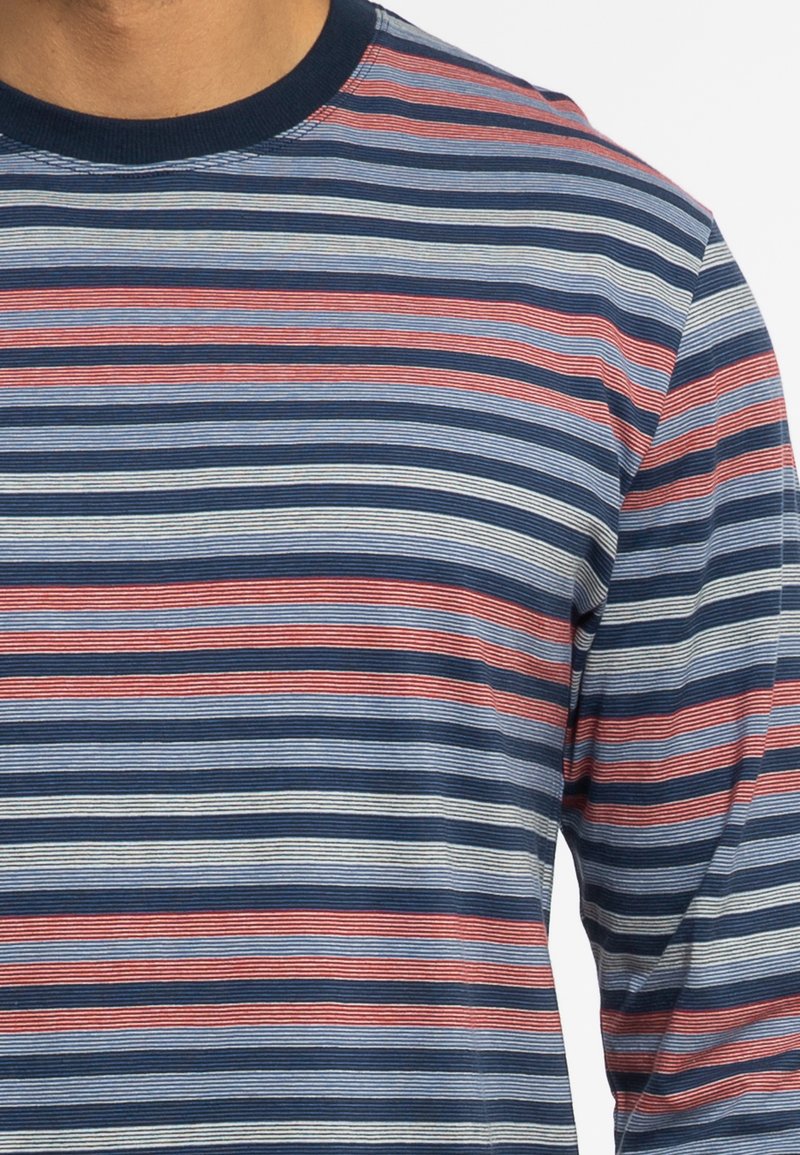 Herren Pyjamas | AMMANN Pyjama dunkelblau / blau gestreift/blau - PY71326 Herren Pyjamas | AMMANN Pyjama dunkelblau / blau gestreift/blau - PY71326