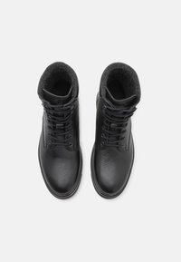 Tommy Hilfiger OUTDOOR WARM BOOT - Botines con cordones - black