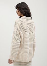Calliope TRAFORATO  - Strickjacke - bianco