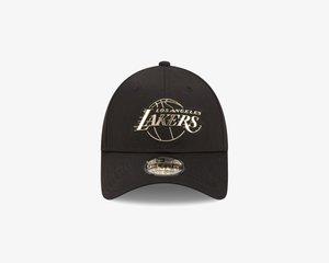 New Era, FOIL LOGO 9FORTY® - Cap - LOS ANGELES LAKERS BLK