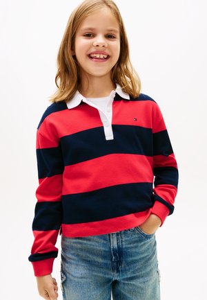 Polo - dark night navy/red