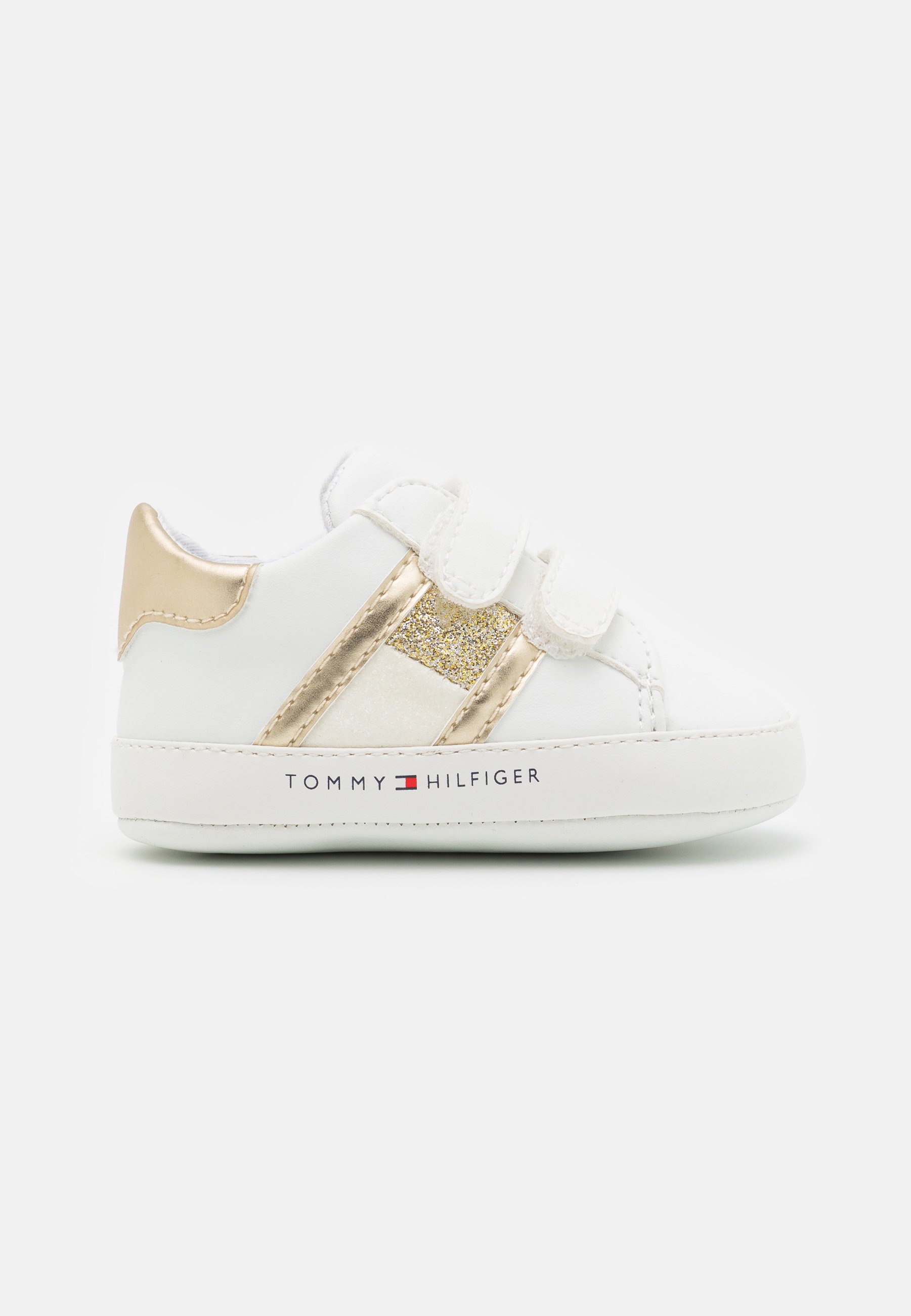 Tommy Hilfiger Babyschoenen - white/platinum/wit - Zalando.nl