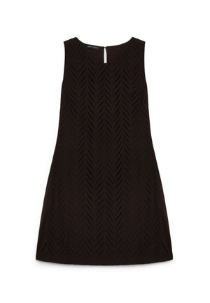 Fiorella Rubino, VESTITO A TUBINO GLAM - Vestido informal - marrone
