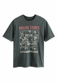 LICENSE REGULAR - T-shirts print - grey rolling stones