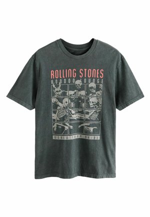 LICENSE REGULAR - T-shirt med print - grey rolling stones