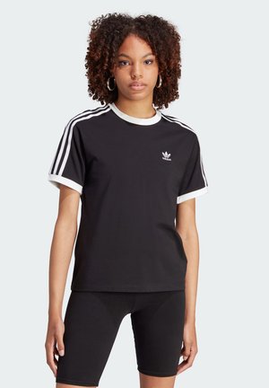 adidas Originals ADICOLOR CLASSICS 3-STRIPES - T-shirt print - black