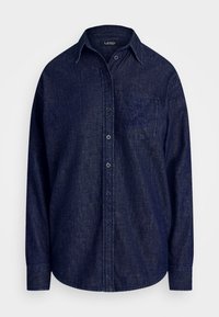 RELAXED FIT DENIM SHIRT - Button-down blouse - rinse wash