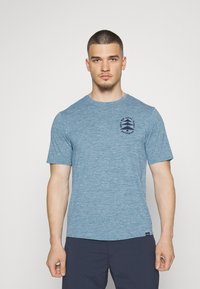 Patagonia DAILY GRAPHIC SHIRT - T-shirt desportiva - abalone blue