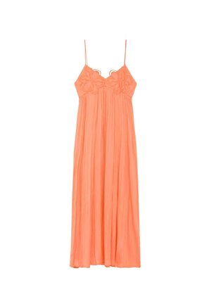 Scalpers, SCALPERS SLIP FLOWER DRESS - Vestido largo - coral