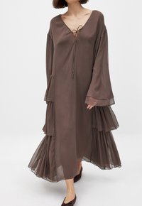 KAFTAN - Maxikleid - brown