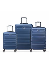 Delsey Paris AIR ARMOUR 4 ROLLEN 3-TEILIG 3 PACK - Trolley - nachtblau