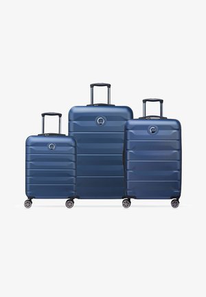 Delsey Paris AIR ARMOUR 4 ROLLEN 3-TEILIG 3 PACK - Trolley - nachtblau