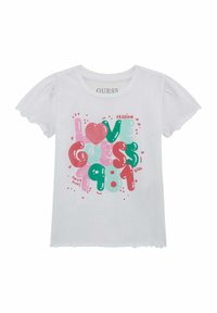 Guess - Printtipaita - weiß Pienoiskuva 1