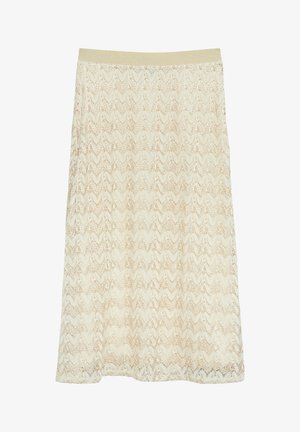 s.Oliver BLACK LABEL, ROCK - A-lijn rok - creme