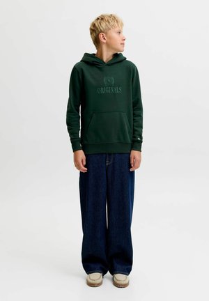 Jack & Jones Junior, HOODIE TEXT HOODIE JUNIOR - Huppari - pine grove