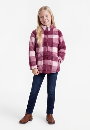 Columbia WEST BEND PRINTED FULL ZIP UNISEX - Fleecejas - antique mauve