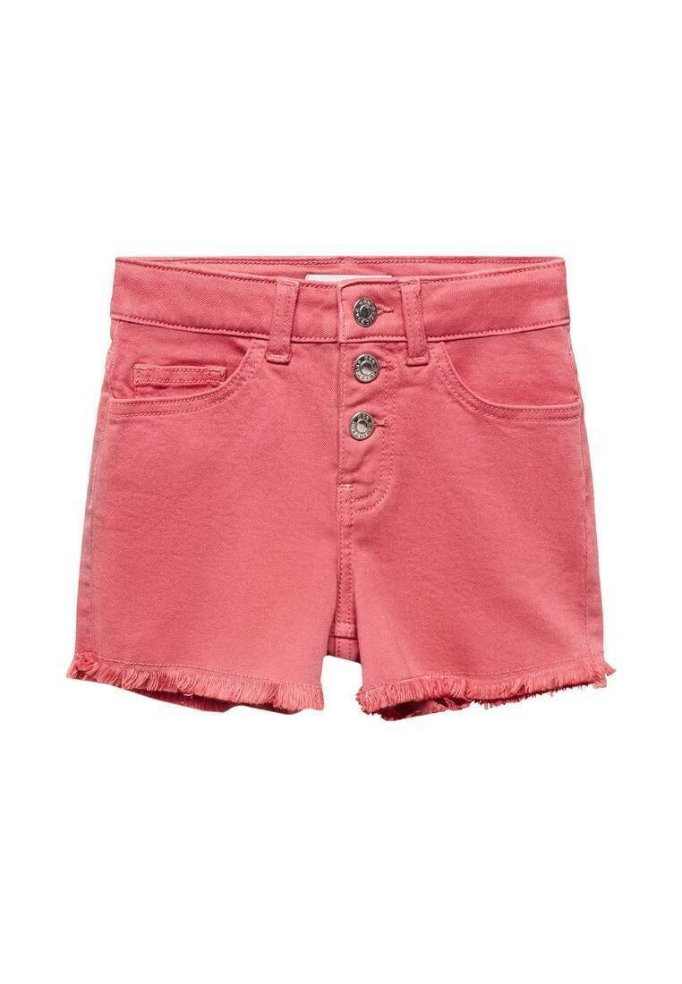 Mango Kids Kratke hlače od trapera - bordeaux
