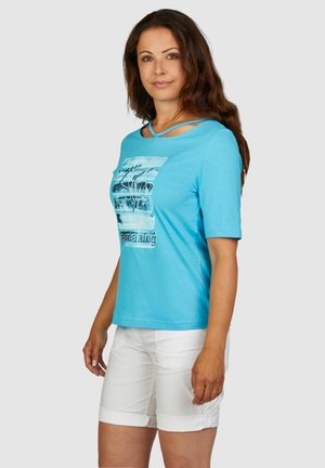 1/2 ARM - T-Shirt print - türkis