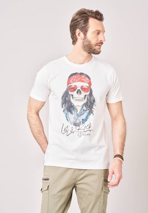 DEELUXE, ROCKER - T-shirt print - natürlich