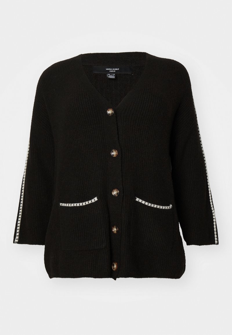 Vero Moda Curve Vest donkerbruin