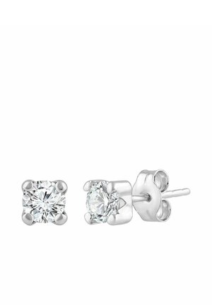 CUBIC ZIRCONIA - Auskarai - white gold-coloured