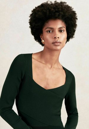 Reiss, SOPHIA - Vabalt langev kleit - green