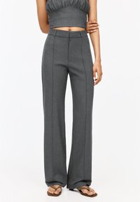 PULL&BEAR - SEAMED - Nadrágok - grey Miniatűr kép 1