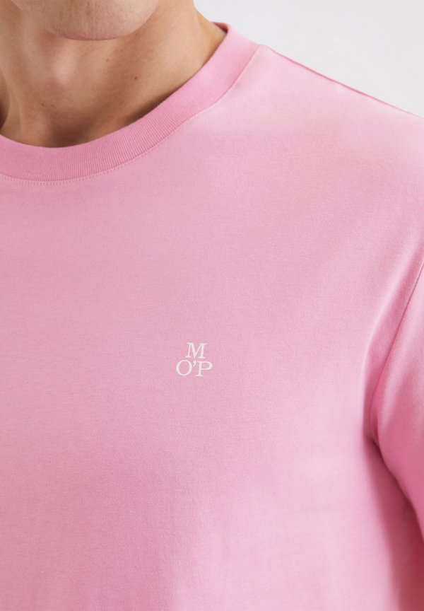 SHORT SLEEVE LOGO CREWNECK - Basic T-shirt - scandi rose4