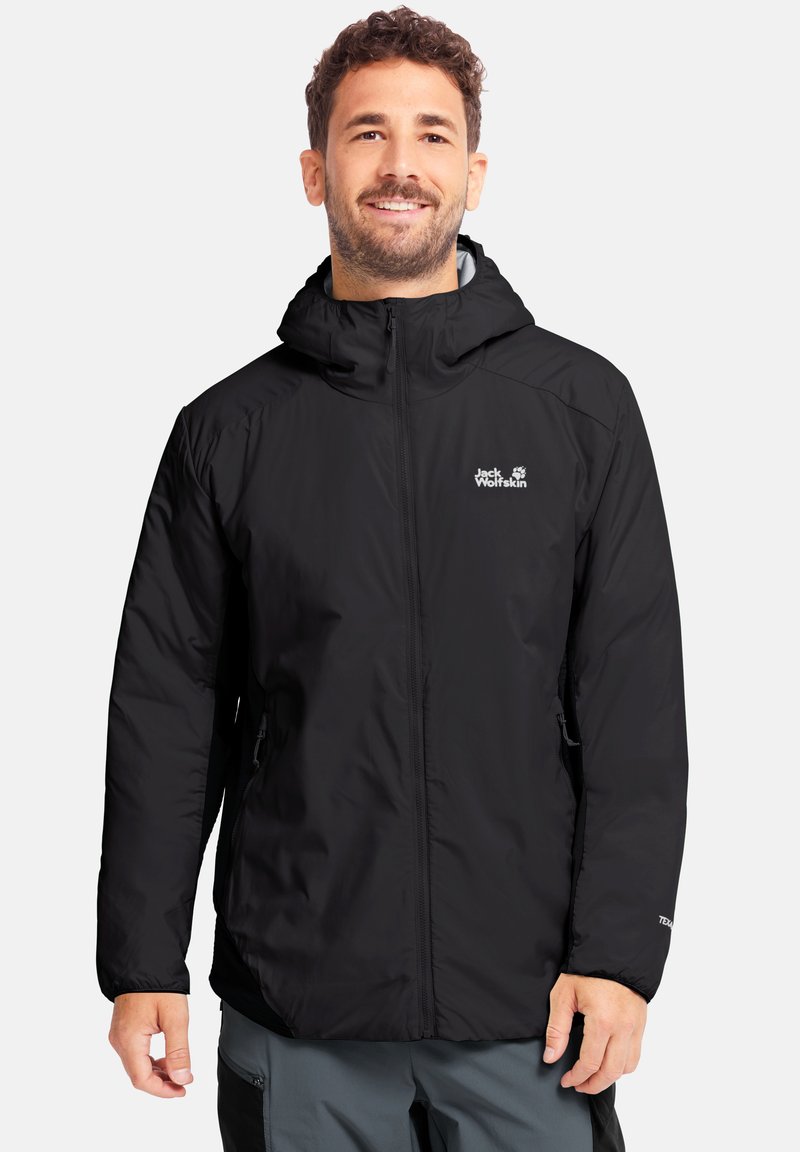 Jack Wolfskin TRAIL LIGHT HYBRID - Outdoor jacket - black - Zalando