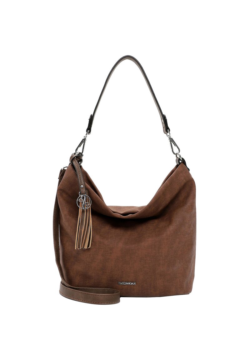 Emily & Noah ELKE - Borsa a mano - cognac/taupe