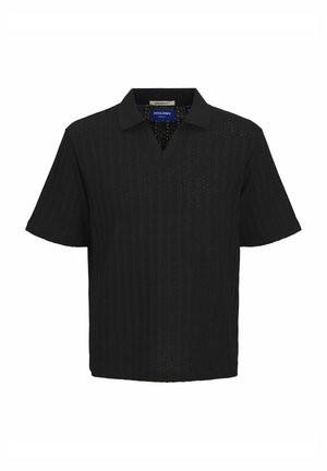 EINFARBIG - Polo - black