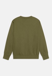 Champion ICONS CREWNECK CONTRAST LOGO UNISEX - Ikdienas džemperis - green