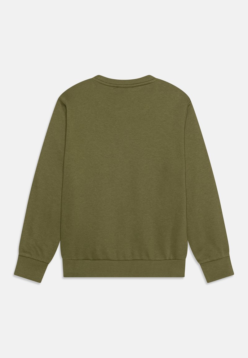 Champion ICONS CREWNECK CONTRAST LOGO UNISEX Sweatshirt green