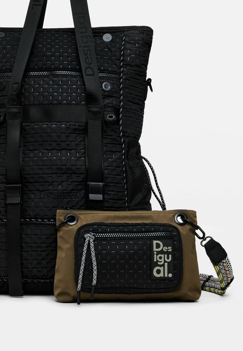 Desigual rugzak met textuur zwart