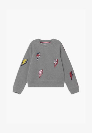 LIGHTING BOLT CREW - Sweatshirts - grey