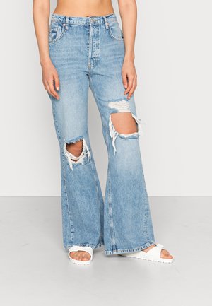 Free People NEW DAWN FLARE - Calças de ganga bootcut - victoria blue