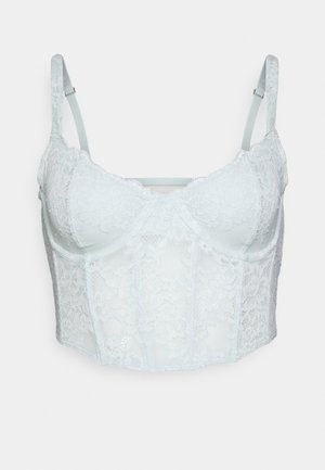 Gilly Hicks FLORAL NET CORSET +C - Korsetti - surf spray
