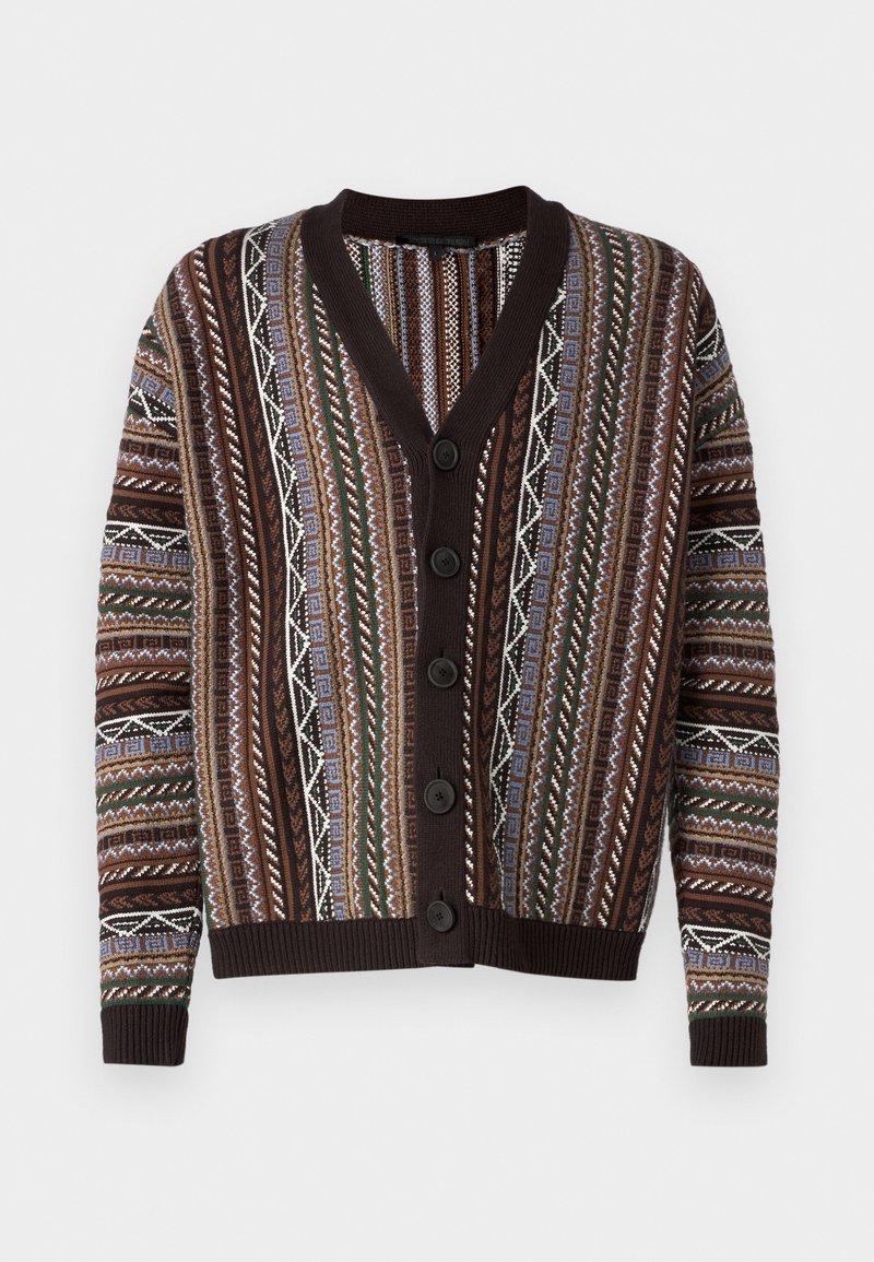 drykorn Vest donkerbruin