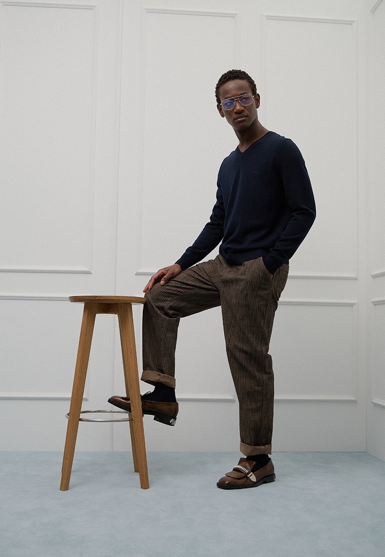 Boss Trui donkerblauw