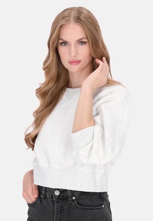 Melegítőfelső - offwhite melange