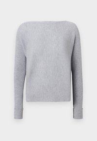 Jumper - melange grau