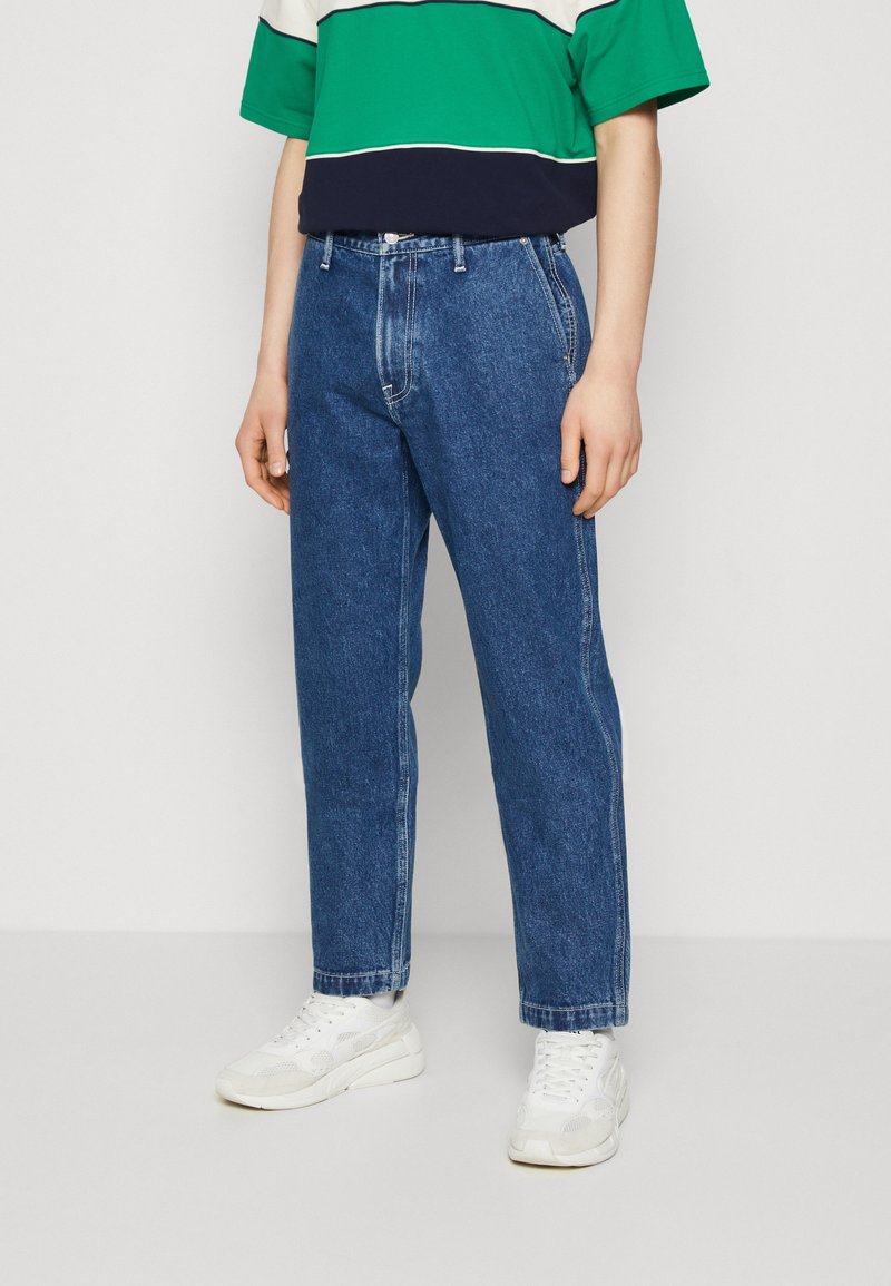 Abercrombie & Fitch 90S LOOSE NO PROCESS Jean boyfriend dark