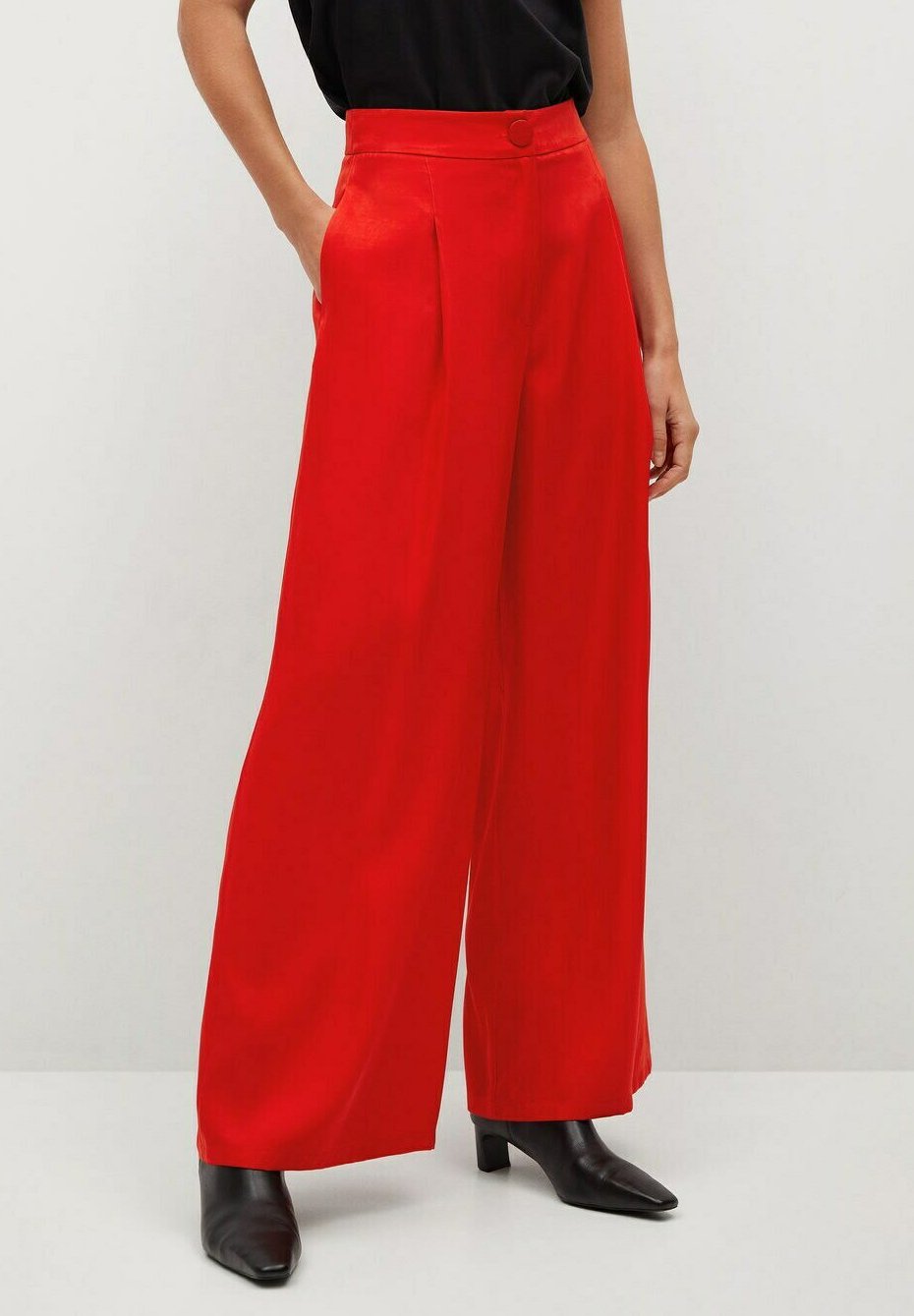 Mango TOMATE-H - Pantalones - rojo - Zalando.es