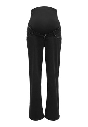 ONLY MATERNITY Široke hlačnice - washed black