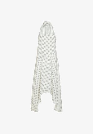 VILA, MIDI DRESS VILO HIGH NECK - Robe longue - cloud dancer