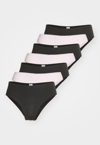 7 PACK - Braguitas - black/light pink