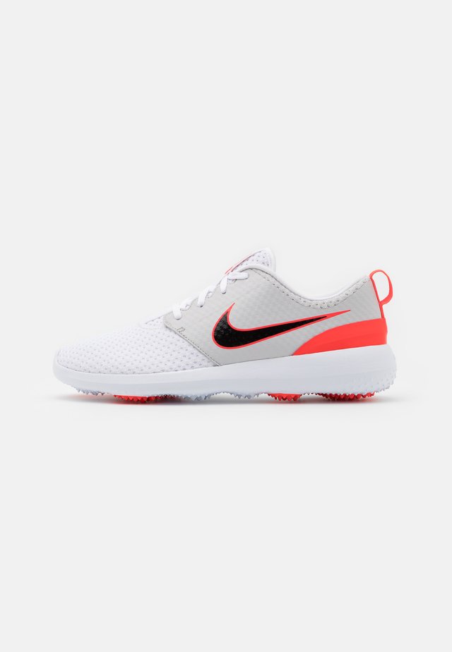 ROSHE G - Chaussures de golf - white/black/neutral grey/infrared