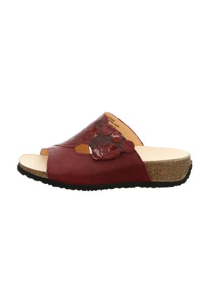 TIEFFUSSBETT - Muiltjes - rosso kombi